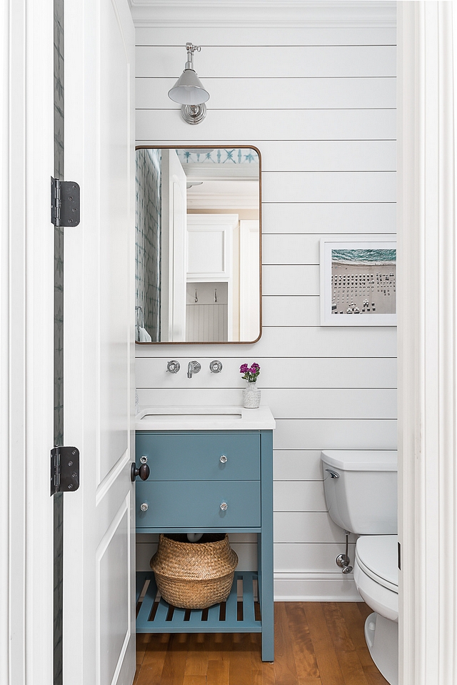 Benjamin Moore White Dove OC-17 Shiplap The Shiplap behind the sink area is painted in Benjamin Moore White Dove OC-17 Benjamin Moore White Dove OC-17 Shiplap Benjamin Moore White Dove OC-17 Shiplap Benjamin Moore White Dove OC-17 Shiplap #BenjaminMooreWhiteDoveOC17 #Shiplap