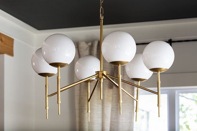 Mid century globe and brass chandelier Modern Mid century globe and brass chandelier Mid century globe and brass chandelier #Midcenturyglobechandelier