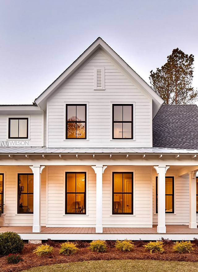 Modern Farmhouse with Front Porch - Home Bunch Interior Design Ideas