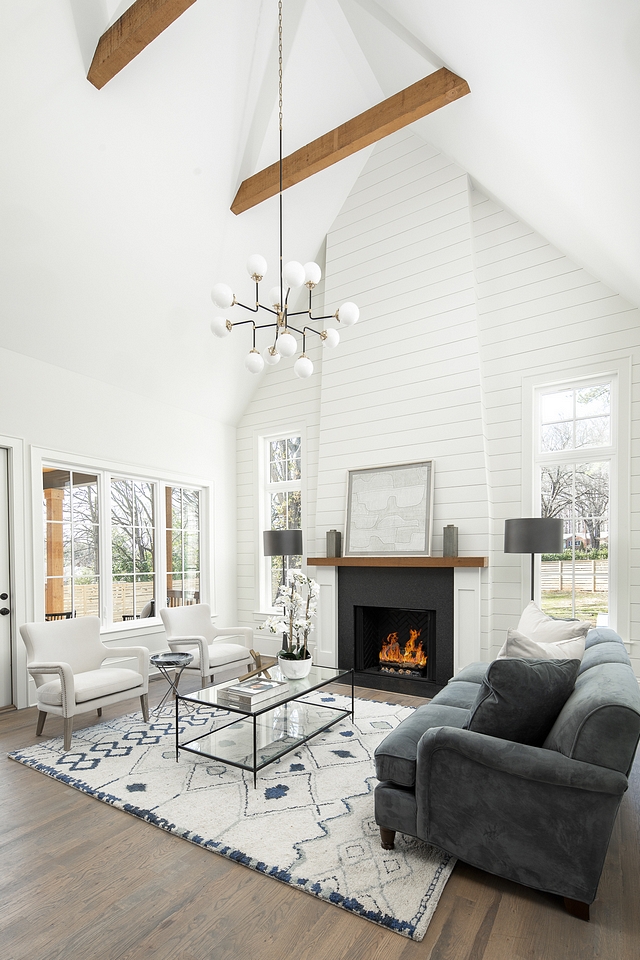 Tall shiplap Fireplace Tall shiplap Fireplace wall When faced with a tall, focal point wall there is almost no better choice than to cover it with shiplap Tall shiplap Fireplace design Tall shiplap Fireplace Tall shiplap Fireplace Tall shiplap Fireplace #TallshiplapFireplace #TallFireplace #shiplap #shiplapFireplace