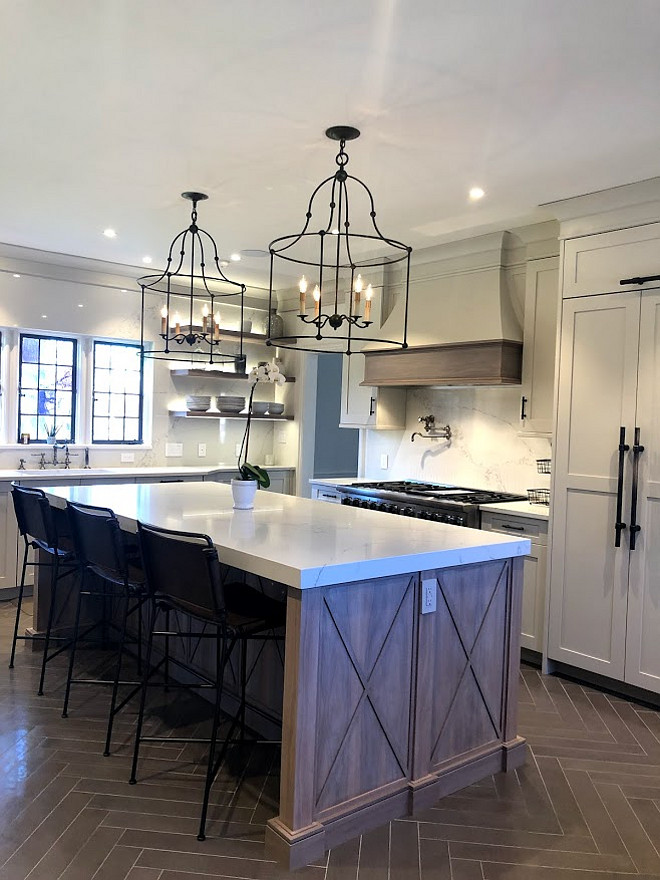 Kitchen Renovation With Grey Stained Oak Cabinets Home Bunch