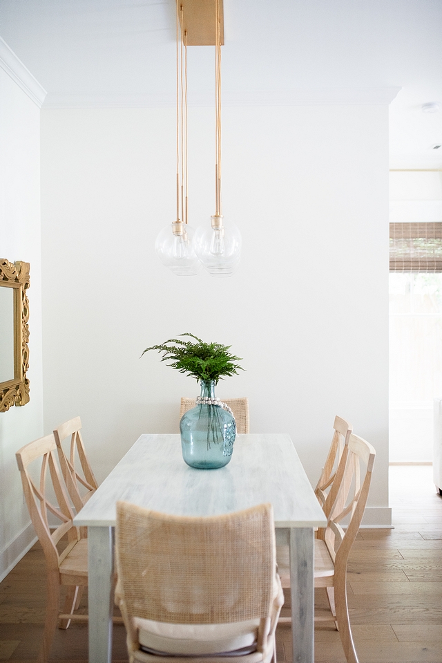 Whitewash dining table Our table was a hand-me-down from my mom that I stripped and white washed with leftover paint from our walls Whitewash dining table Whitewash dining table Whitewash dining table #Whitewashdiningtable