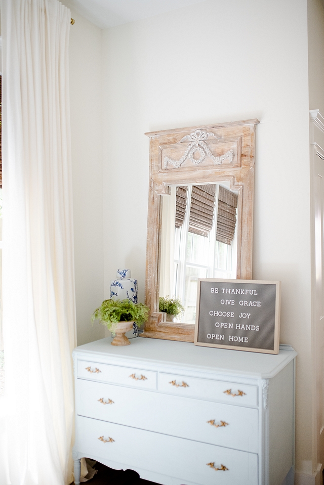 I found this chest of drawers in a little antique shop and updated it with Amy Howard Chalk Paint in French Blue #AmyHowardChalkPaint #ChalkPaint #FrenchBlue