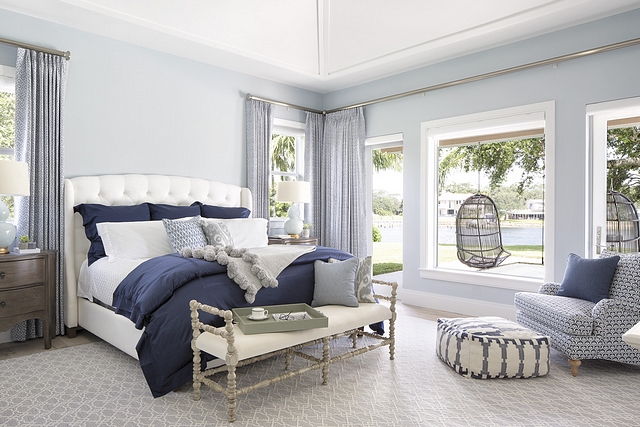 Blue bedroom paint color MT. Rainer Gray by Benjamin Moore MT. Rainer Gray by Benjamin Moore MT. Rainer Gray by Benjamin Moore Blue bedroom paint color MT. Rainer Gray by Benjamin Moore #Bluebedroom #paintcolor #MTRainerGrayBenjaminMoore