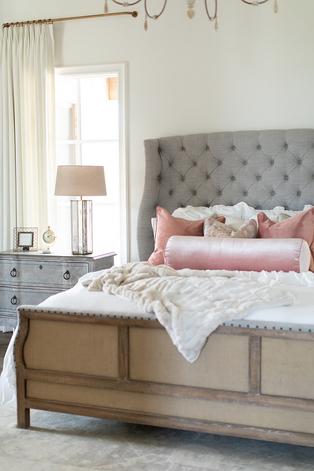 French bedroom with De-Constructed bed French bedroom with De-Constructed bed and serpentine style nightstands French bedroom with De-Constructed bed French bedroom with De-Constructed bed #Frenchbedroom #DeConstructedbed