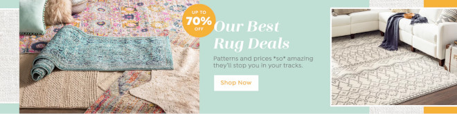 Rug sale