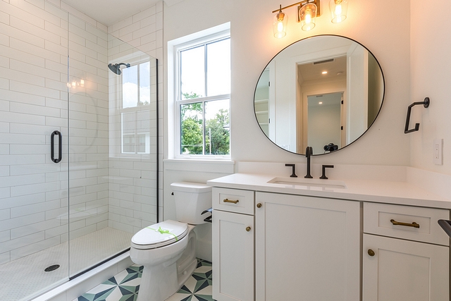 White Farmhouse Bathroom