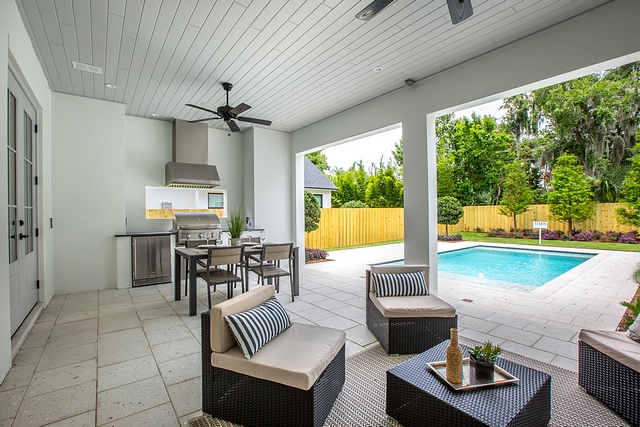 Back Porch Outdoor Kitchen