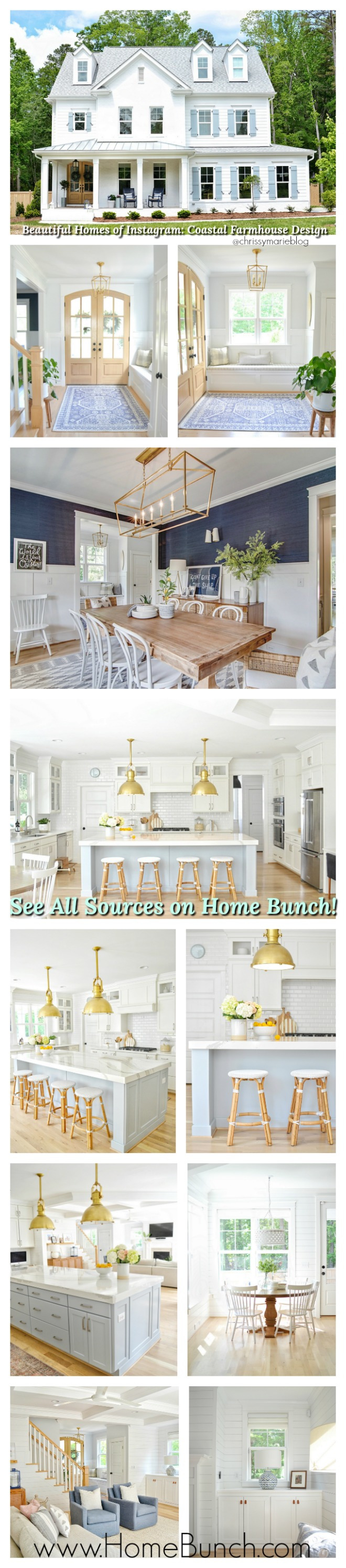 Beautiful Homes of Instagram Coastal Farmhouse Design