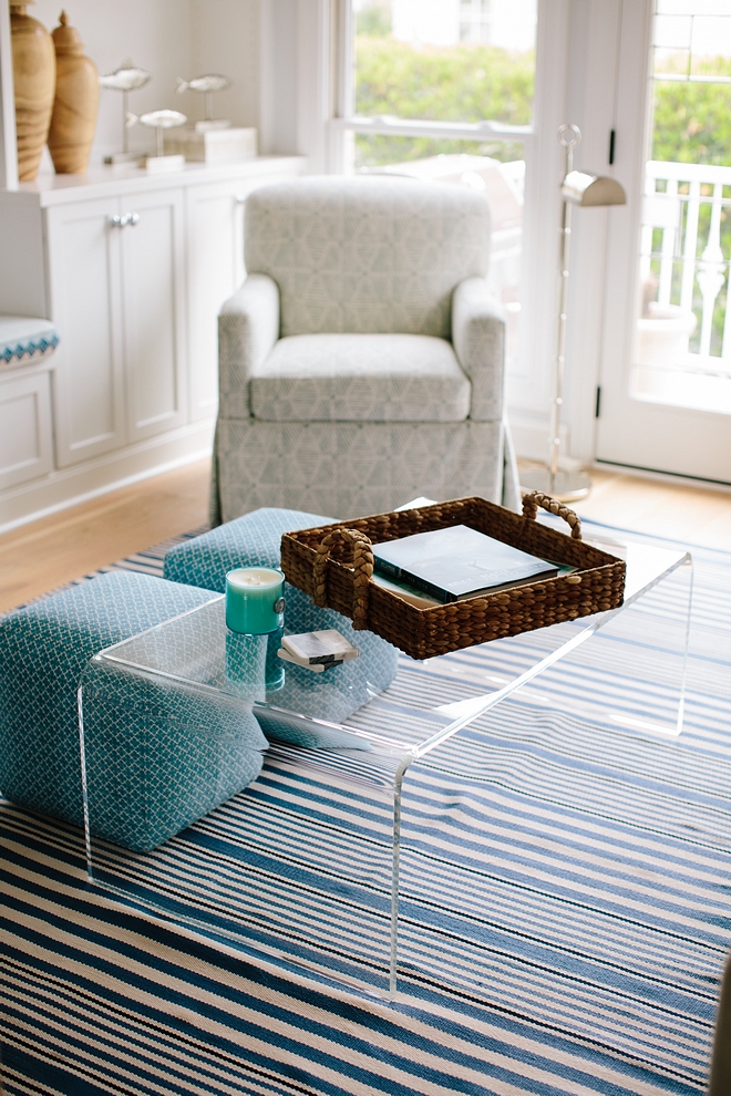 Waterfall Acrylic Coffee Table