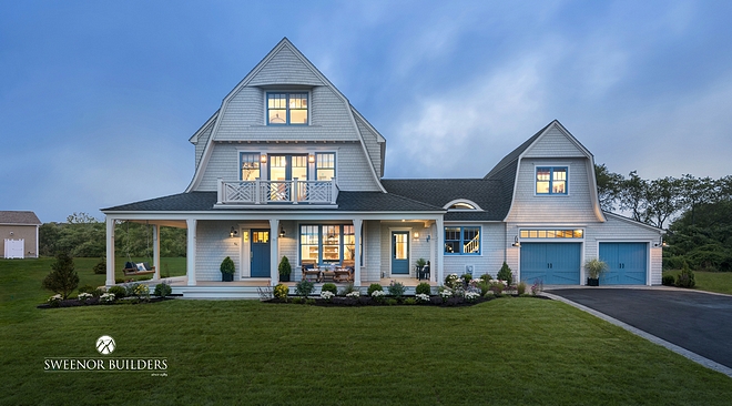 Gambrel Shingle Home