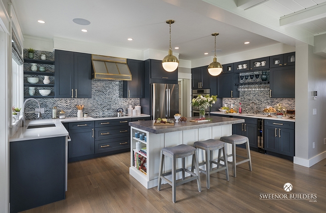 Navy Blue Kitchen