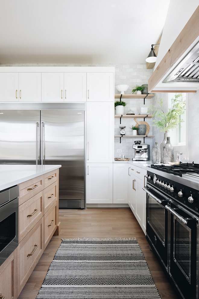 Kitchen with Black Accents