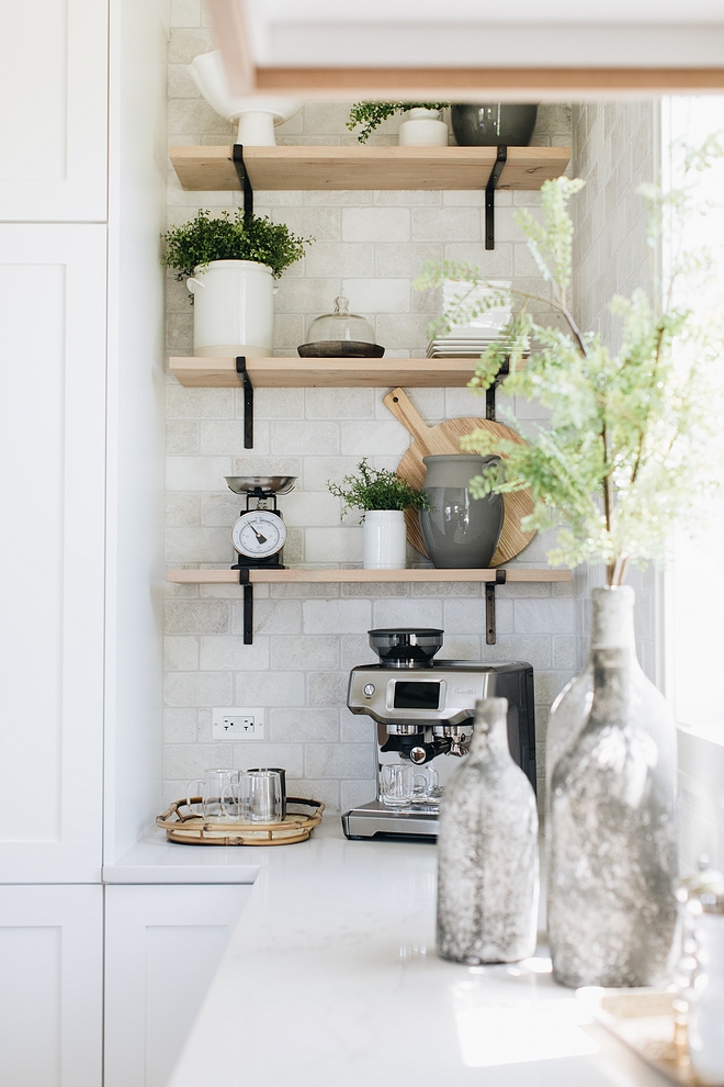 Farmhouse Kitchen Shelving