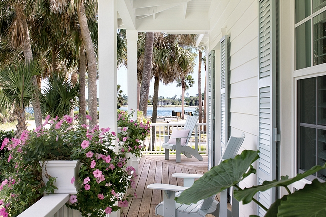 Porch Wood Plank Flooring