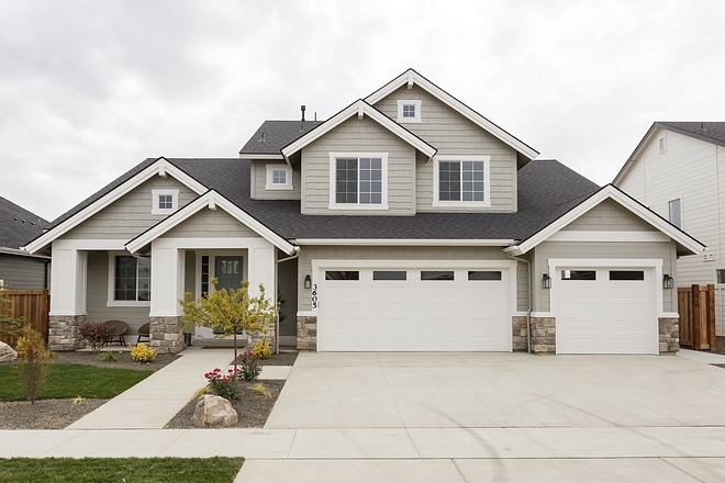 Featured image of post Sw Snowbound Exterior Paint If you live in a historic or private community you ll also need to make sure your shade of gray meets the