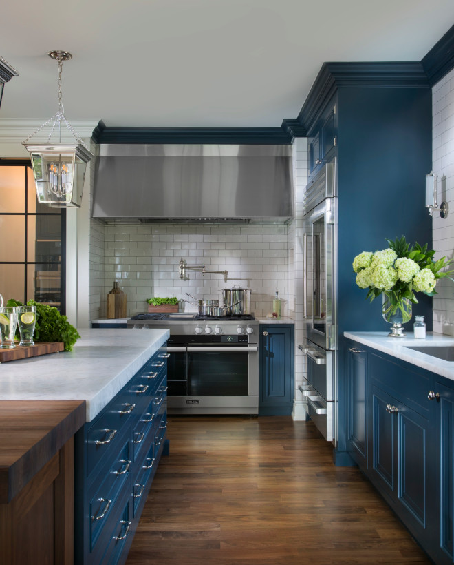 Navy Blue Kitchen – Samuel Marcus – Blog