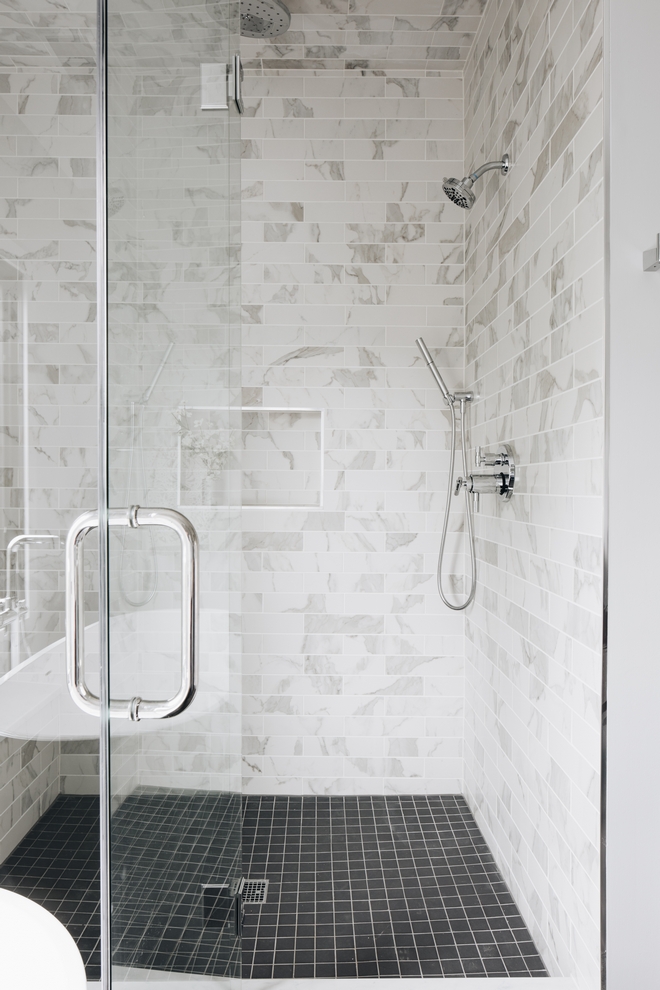 Modern Black and White Bathroom Reveal — Sarah Montgomery Interiors