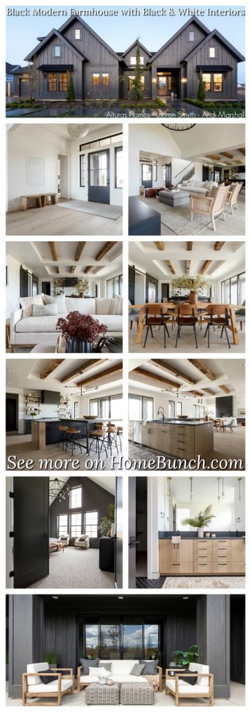 Black Modern Farmhouse Tour - Home Bunch Interior Design Ideas