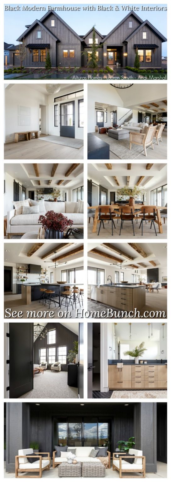 Black Modern Farmhouse Tour Home Bunch Interior Design Ideas