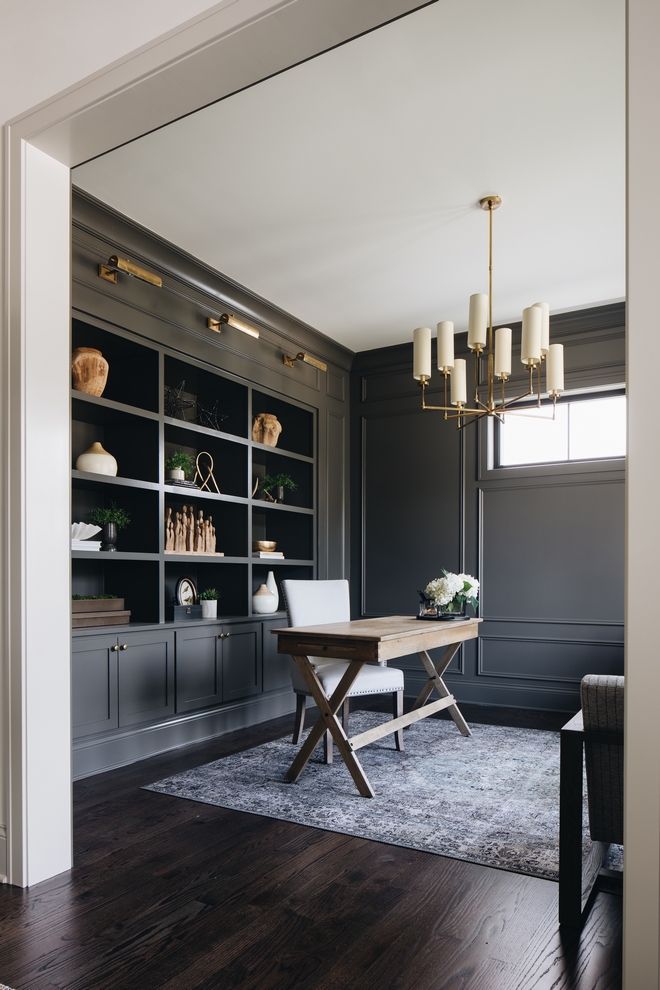 Home Bunch Interior Design, Kendall Charcoal Dining Room