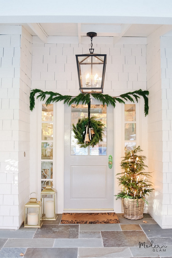 Simple Front Door Decorating Ideas - Sanctuary Home Decor