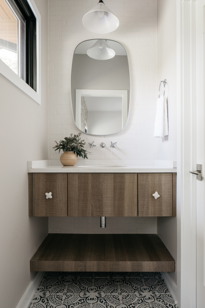 Floating Vanity Bathroom Semi-custom Cabinetry