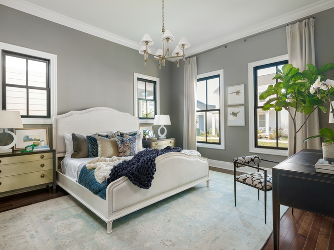 Grey bedroom paint color