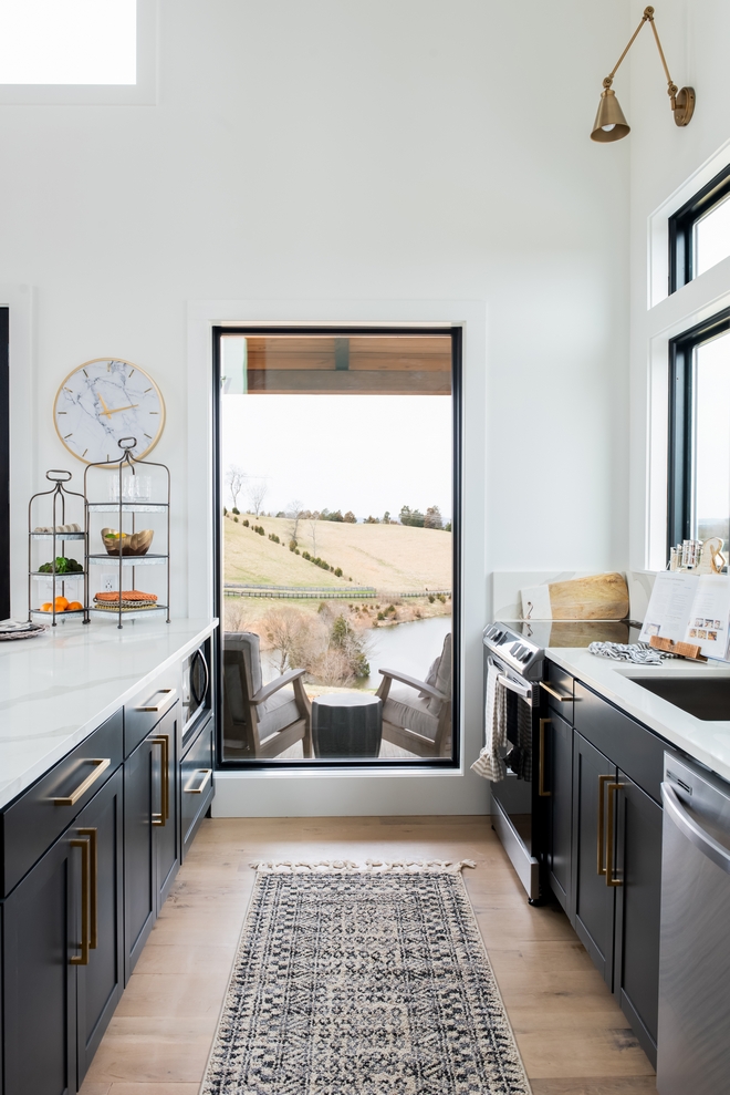 Kitchen Window View Framing view with windows in kitchen Kitchen View Window Ideas