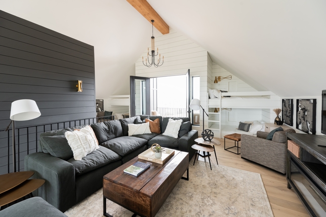 Modern Farmhouse Loft with Bunk Beds