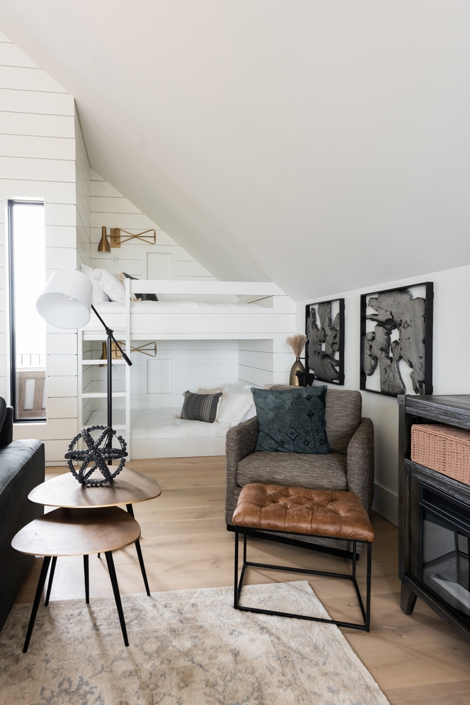 Modern Farmhouse Bunk Room