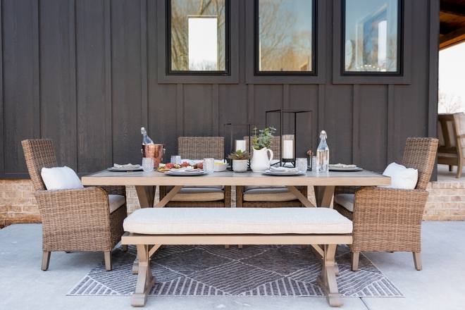 Outdoor Dining Area Patio Furniture