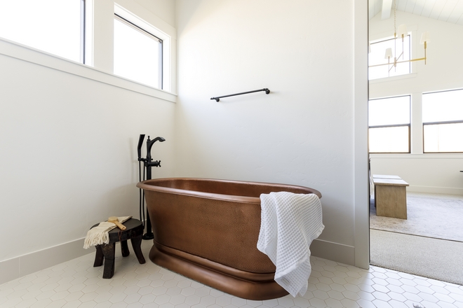 Copper Freestanding Tub Bathroom with Copper Freestanding Tub