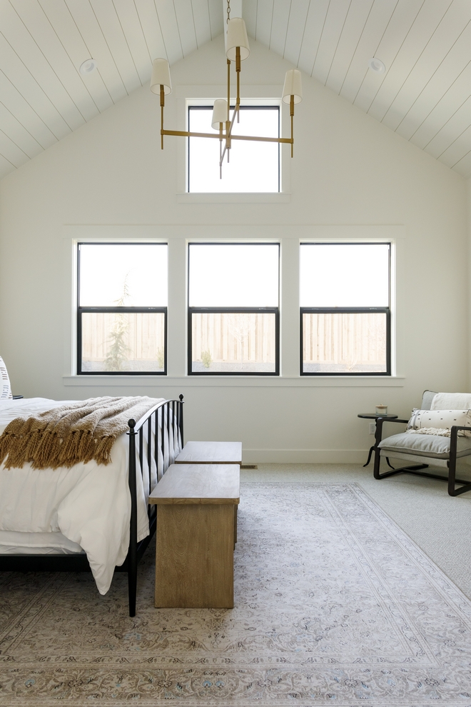 Vaulted Ceiling Bedroom Window Ideas