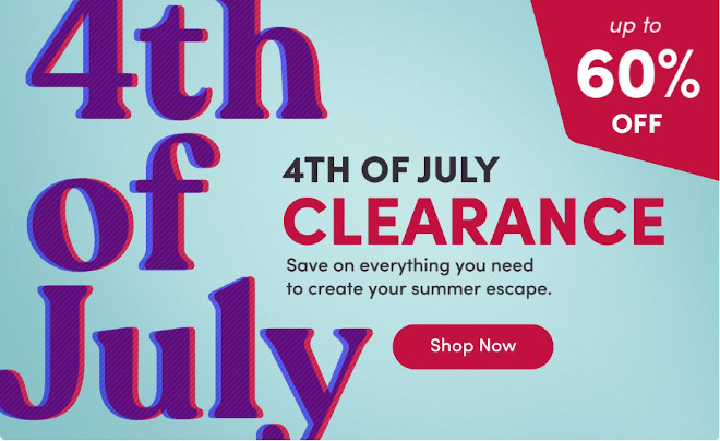 4th of July Home Decor Furniture Sale