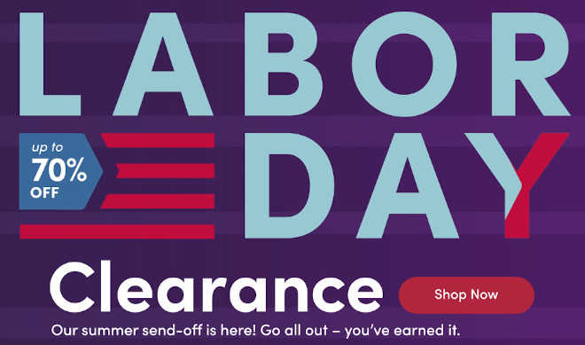 Labor Day Sales