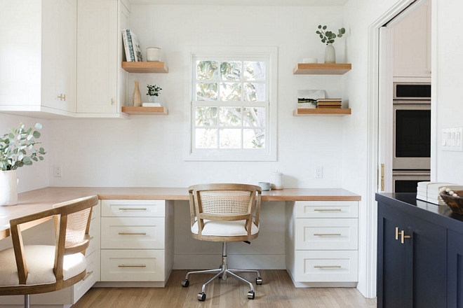 Benjamin-Moore-Simply-White-Cabinet-Rift-Cut-White-Oak-Butcher-Block-Countertop