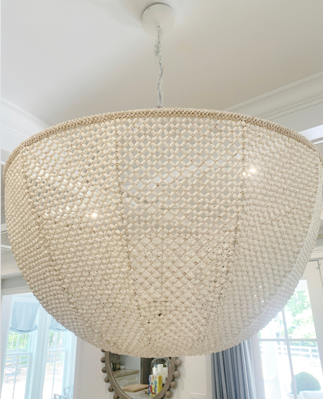 Canopy beaded chandelier This canopy beaded chandelier and it’s so much more beautiful in person than I expected #Canopybeadedchandelier #beadedchandelier