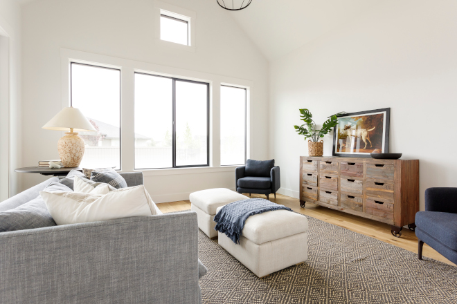 Family Room with White walls in Sherwin Williams Snowbound Paint Color Family Room with White walls in Sherwin Williams Snowbound Paint Color Family Room with White walls in Sherwin Williams Snowbound Paint Color #FamilyRoom #FamilyRoomwithWhitewalls #Whitewalls #SherwinWilliamsSnowbound #PaintColor