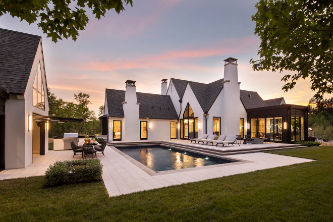 Modern-Farmhouse-Sunset-Pool