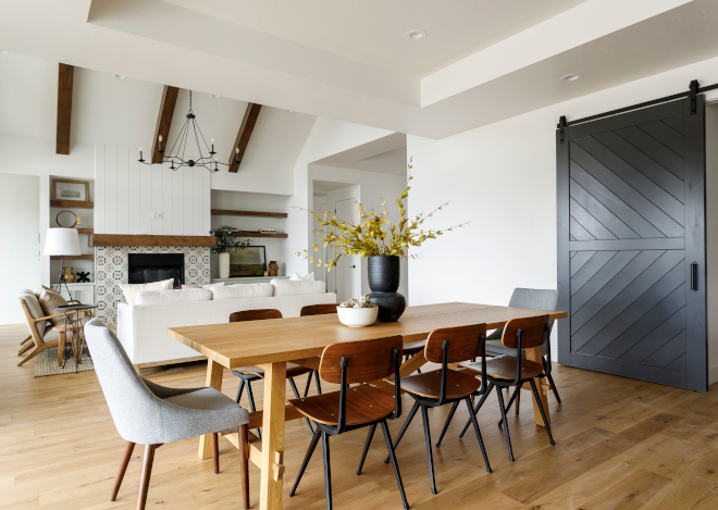 Open floor plan This view towards the Great Room highlights the well-designed open floor plan for this newly-built home The open floor plan allows easy flow and a connection between all spaces #Openfloorplan #floorplan #GreatRoom #newlybuilthome #floorplanflow