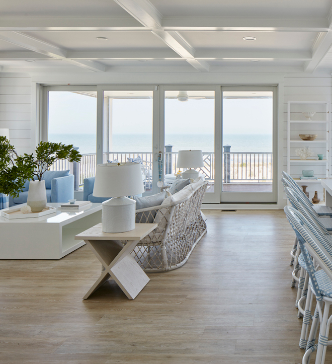 Dining Room featuring Serena and Lily Cabot Bookshelf