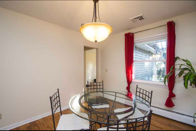 Dining Area Before Photo Fixer Upper Home Renovation