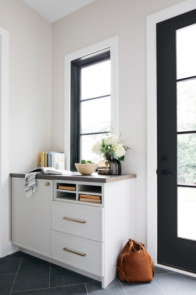 Mudroom Drop-zone Cabinet Paint Color Sherwin Williams SW 7015 Repose Gray Mudroom Drop-zone Cabinet Paint Color Sherwin Williams SW 7015 Repose Gray #Mudroom #Dropzone #CabinetPaintColor #SherwinWilliamsReposeGray #SherwinWilliams