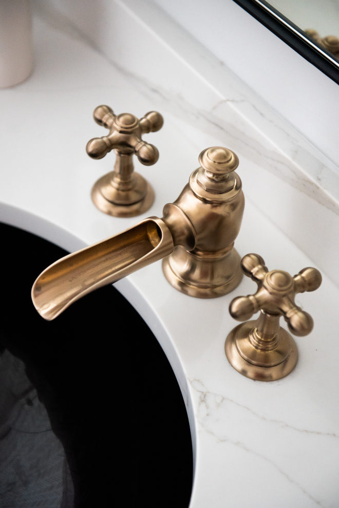 Vibrant Brass Bathroom Faucet