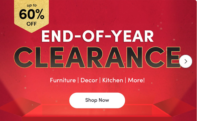 end of year clearance sales
