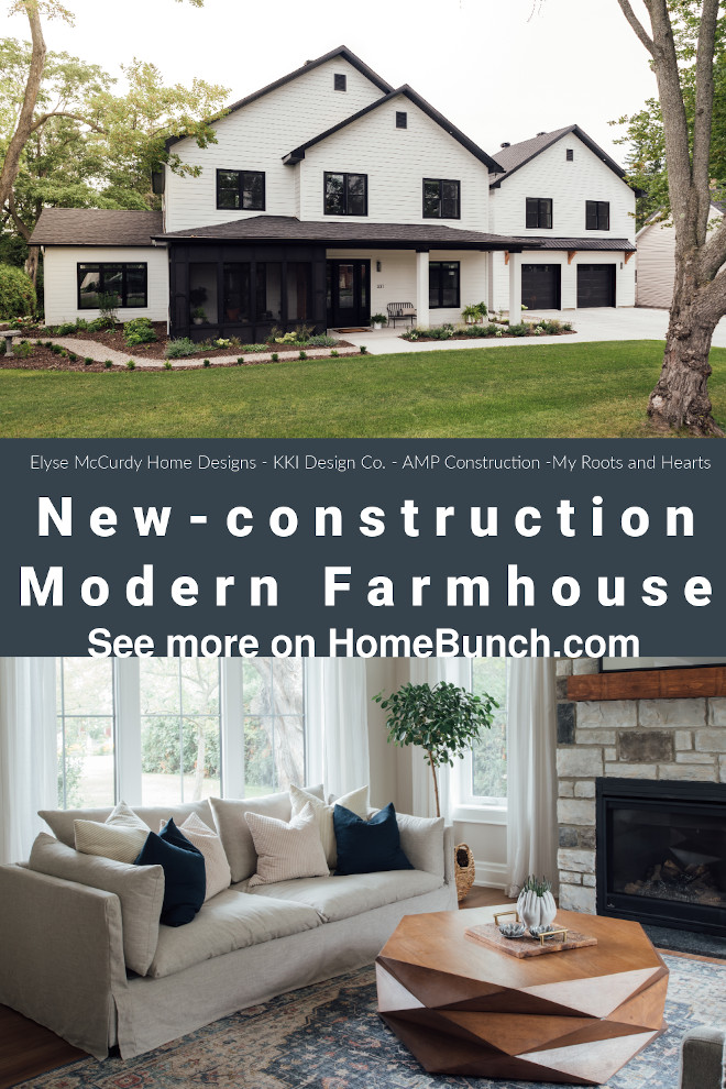 New-construction Modern Farmhouse