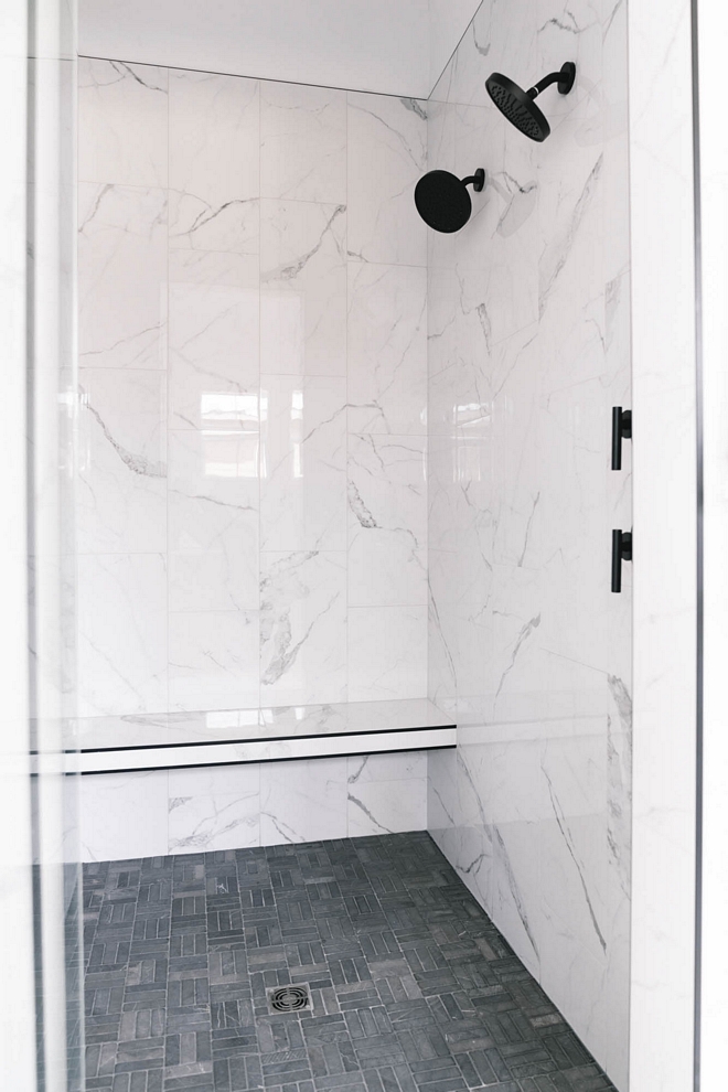 Shower Wall Tile Statuario 12x24 Porcelain Tile