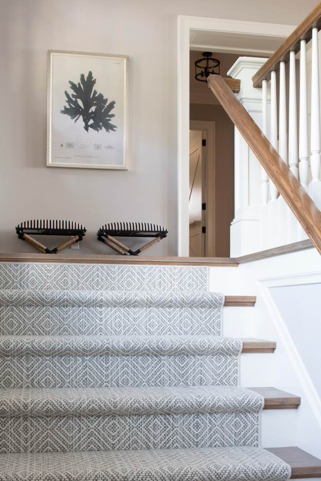 Stairway Runner Kaleen Oil Nut Bay Charcoal #stairrunner #stair #runner