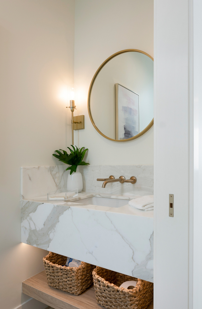 Floating Marble Vanity